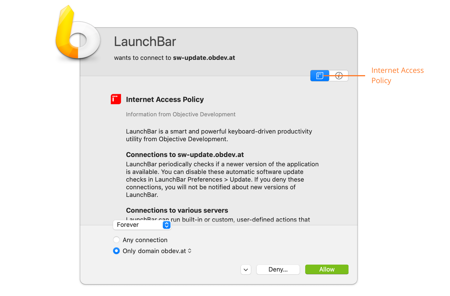 Alert with IAP